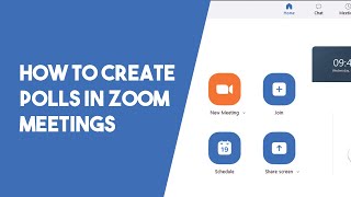 How To Create Polls in Zoom Meetings [upl. by Jacenta]