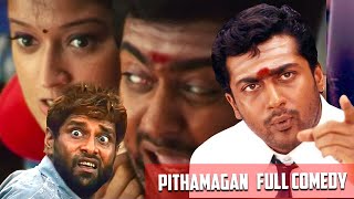 Tamil Comedy Scenes  Pithamagan Comedy Scenes  Vikram Suriya Laila Sangeetha [upl. by Acemahs]