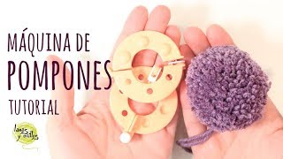 TIPS Cómo usar la máquina para hacer pompones [upl. by Lorenza568]