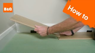 How to lay laminate flooring [upl. by Merriman]