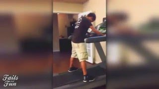 Treadmill Fail Compilation  Ultimate Fail Compilation 2016 [upl. by Tabbitha]