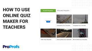 How to Use Online Quiz Maker for Teachers [upl. by Airat534]