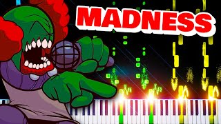 Madness from Friday Night Funkin Tricky Mod  Impossible Piano Remix [upl. by Ysied]