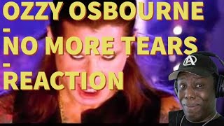 OZZY OSBOURNE  No More Tears Reaction [upl. by Lancey]