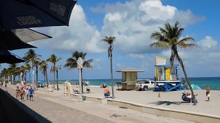 Hollywood Beach Boardwalk Webcam Highlights [upl. by Farnsworth]