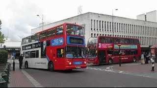 Birmingham Buses Trains amp Trams at Rush Hour  August 2016 [upl. by Cychosz583]