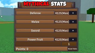 Mythical Stats Build  King Legacy [upl. by Eatnuahs460]