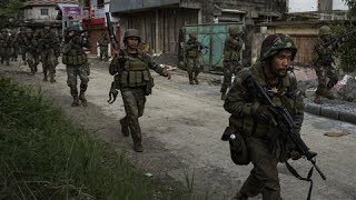 Philippines Fights Islamic Militants in Marawi [upl. by Ecnerret]