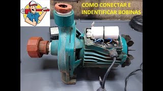 COMO CONECTAR UN MOTOR MONOFASICO how to connect a single phase motor [upl. by Labinnah]