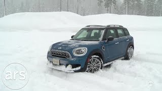 Mini Countryman S 4WD big Mini great in snow  Ars Technica [upl. by Nnyllatsyrc113]