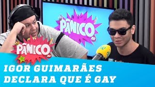 Emocionado Igor Guimarães declara que é gay [upl. by Cacilie832]