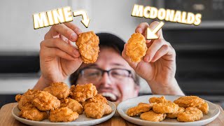 Making McDonalds Chicken McNuggets At Home  But Better [upl. by Okimuk]