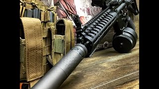 Patriot Ordnance P415 SBR amp Supressor Ar15 M4 Review [upl. by Oiromed]