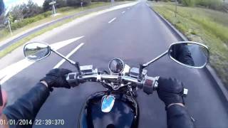 Suzuki Intruder VS 750 Ride [upl. by Hayne895]