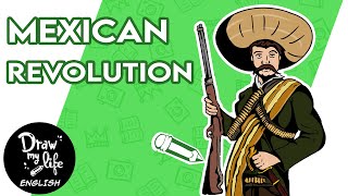 MEXICAN REVOLUTION CRASH COURSE  Draw My Life [upl. by Emiaj187]