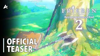 Frieren Beyond Journeys End Season 2  Announcement Teaser [upl. by Vasti462]