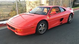 Ferrari F355 GTS Manual  One Take [upl. by Brandi]