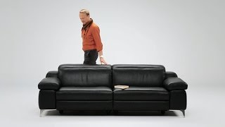 Natuzzi sofa collection  Duca Natuzzi Italia sofa [upl. by Notsek381]