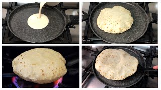 10 Minutes Recipe  The Perfect Roti Phulka Chapati   No knead  No Rolling 🙂 [upl. by Anirrak]