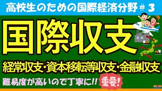 【高校生のための政治・経済】国際収支3 [upl. by Jump]