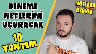 Deneme Netlerini UÇURACAK 10 Yöntem ❗️ [upl. by Bruyn]