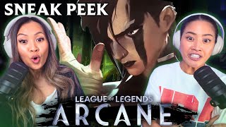 GOTH VI 👊🏼💔 Reacting to ARCANE SEASON 2 quotNothing to Losequot Sneak Peek  Reaction amp Review [upl. by Ressan]