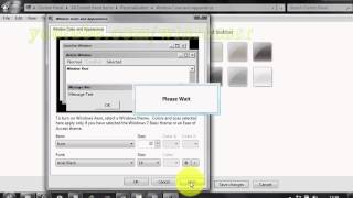 Windows 7 Tips  How to change icon Font and font Size [upl. by Cleve]