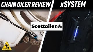 Scottoiler xSystem Electronic Chain Oiler Review amp Installation  TwistedThrottlecom [upl. by Meeharb203]