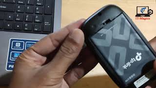 How to factory reset tp link 4G mobile router password [upl. by Ahsener392]