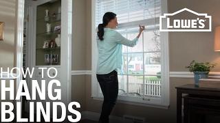 How to Hang Blinds [upl. by Odelet]