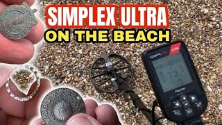 NEW Simplex Ultra  Beach Metal Detecting [upl. by Acinoev]