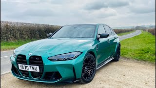 2021 BMW M3 Competition review Is this actually the new M5 [upl. by Nyraf]