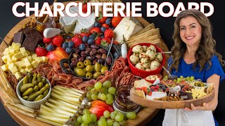 How to Make a Charcuterie Board  ULTIMATE CHEESE BOARD [upl. by Halak]