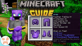 HOW TO GET THE BEST ARMOR IN MINECRAFT  The Minecraft Guide  Tutorial Lets Play Ep 74 [upl. by Ramsdell]