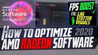 🔧 How to Optimize AMD Radeon Settings For GAMING amp Performance The Ultimate GUIDE 2020 Adrenaline [upl. by Stephanus245]