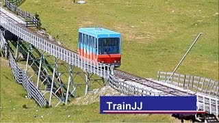 Seefeld Rosshütte Funicular Bergbahnen  Bergbahn Rosshuette  Olympiaregion Seefeld Austria [upl. by Anerual745]