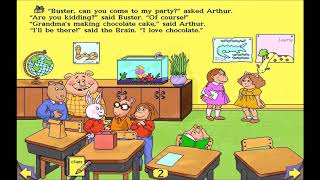 Living Books Arthurs Birthday  Full GameplayWalkthrough Longplay [upl. by Dutch493]