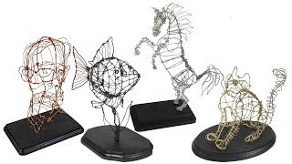 Wire Sculpture  Project 229 [upl. by Euqinotna]