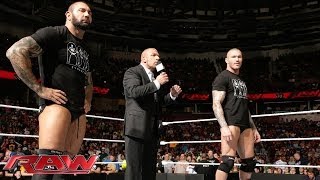 The Shield continues to target Evolution Raw May 12 2014 [upl. by Elyad]