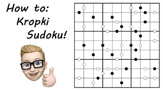 Kropki Sudoku  Rules amp Strategies [upl. by Atinuahs884]