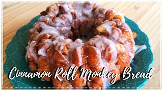 CINNAMON ROLL MONKEY BREAD  Delicious Breakfast Idea [upl. by Lubbi461]