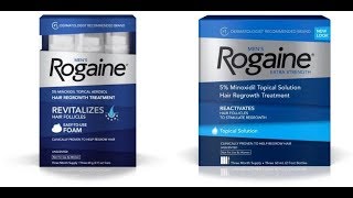 Should Your Use Rogaine Foam or Liquid [upl. by Moffat835]