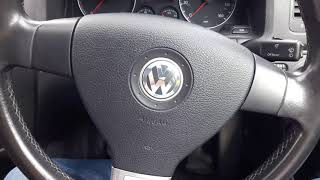 VW Golf Mk5 Diesel  Sloppy throttle response  Simple reset [upl. by Faustina732]