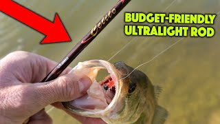 Fishing With The OKUMA CELILO Ultralight Rod First Impressions [upl. by Niwhsa]