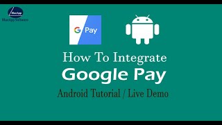 How to Integrate google Pay Android Tutorial UPI Payment Live Demo [upl. by Carina]