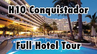 H10 Conquistador Full Hotel Tour  Tenerife 2022 [upl. by Inaliak]