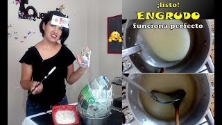 Como hacer Engrudo  how to make Engrudo  Flour Pasta [upl. by Amory]