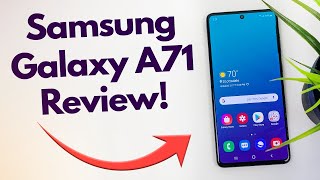 Samsung Galaxy A71  Complete Review [upl. by Atnamas]