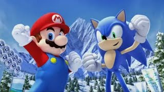 Mario and Sonic at the Olympic Winter Games Wii  Festival Mode amp End Credits Solo [upl. by Nothgiel962]