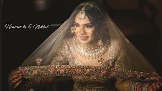 Cinematic Wedding Highlight 2022  Himanshi amp Nikhil  Lens Media Photography  Chandigarh [upl. by Jemima]